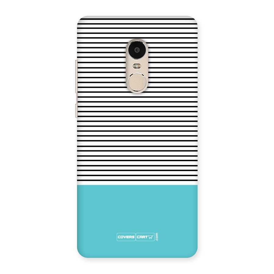 Deep Sky Blue Stripes Back Case for Xiaomi Redmi Note 4