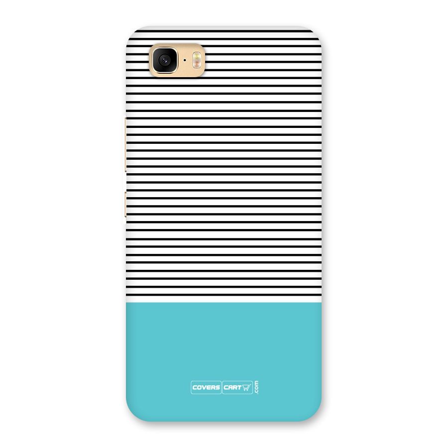 Deep Sky Blue Stripes Back Case for Zenfone 3s Max