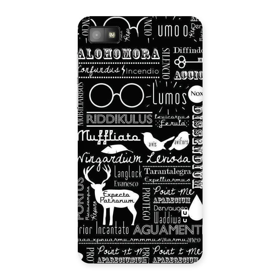 Deer Key Spell Back Case for Blackberry Z10