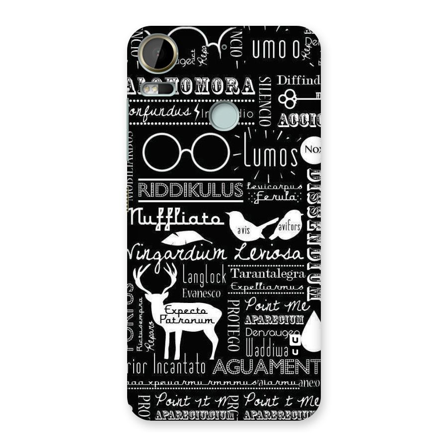 Deer Key Spell Back Case for Desire 10 Pro