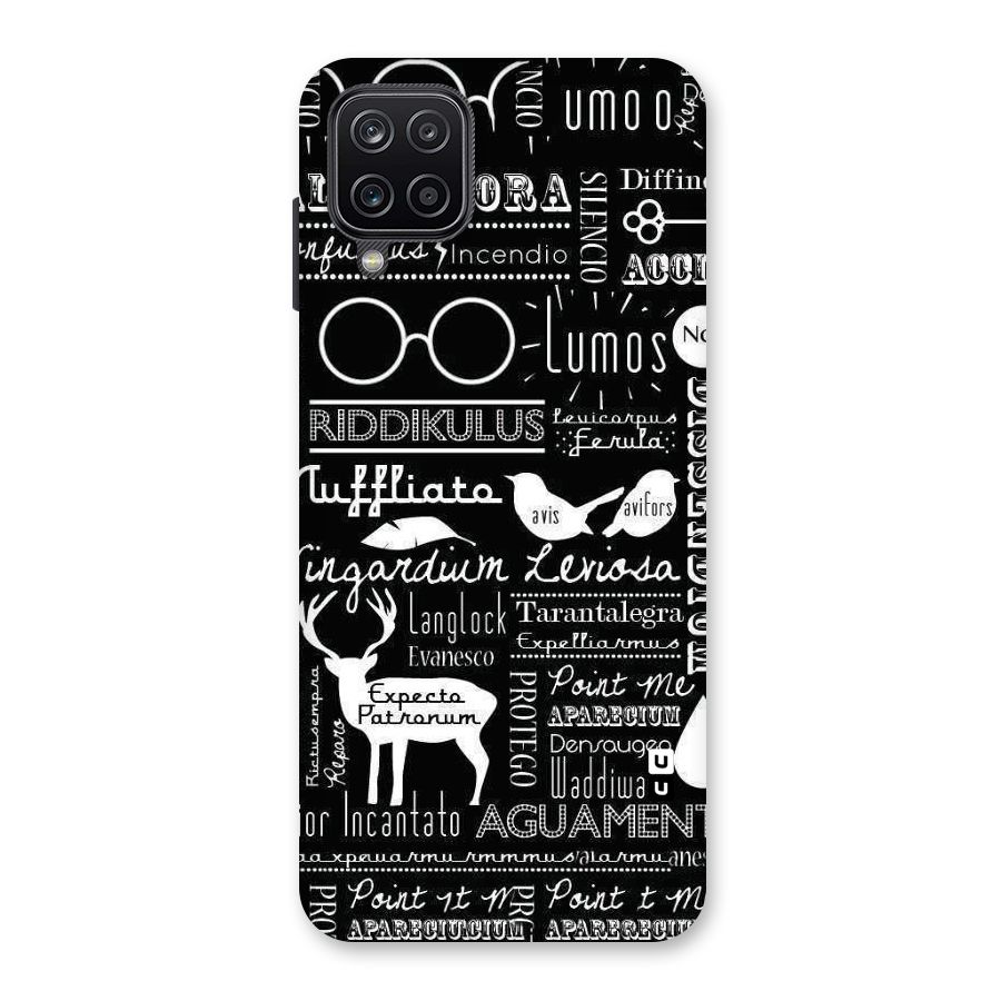 Deer Key Spell Back Case for Galaxy A12