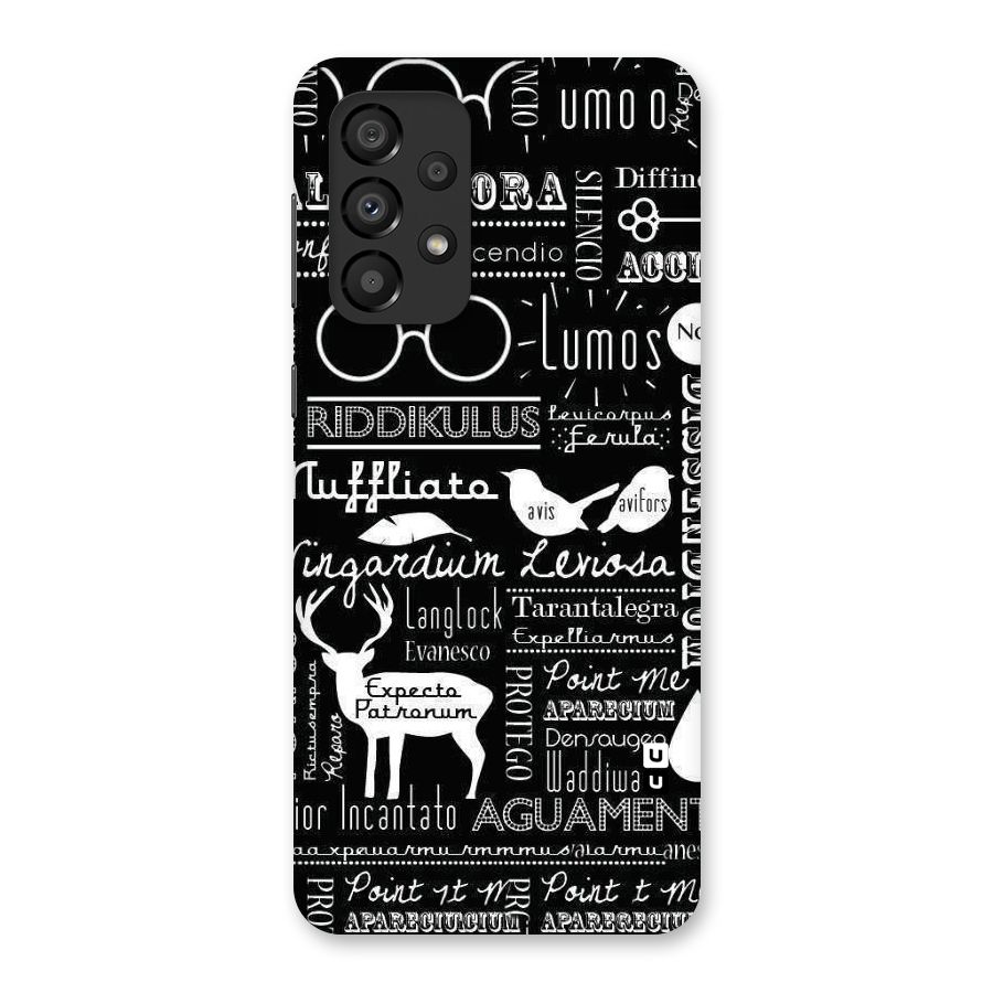 Deer Key Spell Back Case for Galaxy A33 5G