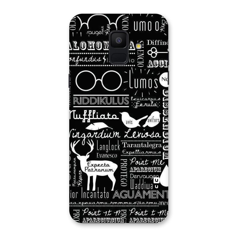 Deer Key Spell Back Case for Galaxy A6 (2018)