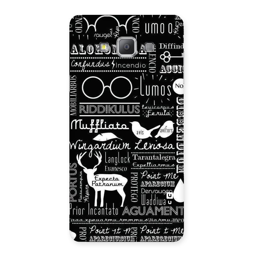 Deer Key Spell Back Case for Galaxy A7
