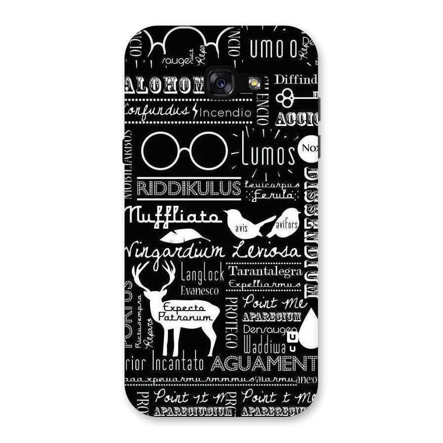 Deer Key Spell Back Case for Galaxy A7 (2017)