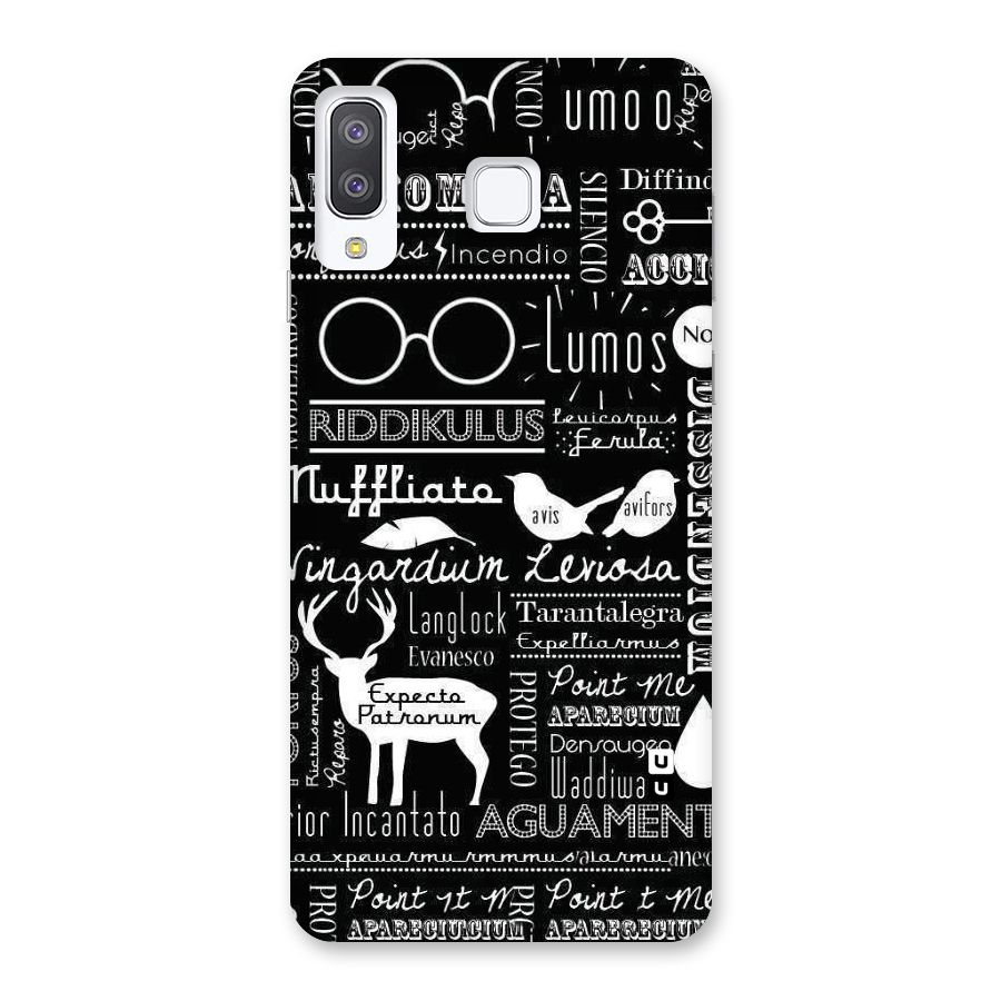 Deer Key Spell Back Case for Galaxy A8 Star