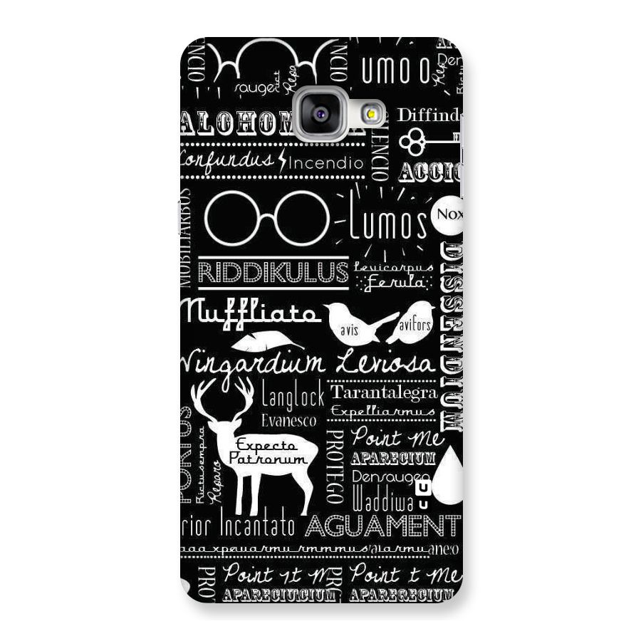 Deer Key Spell Back Case for Galaxy A9