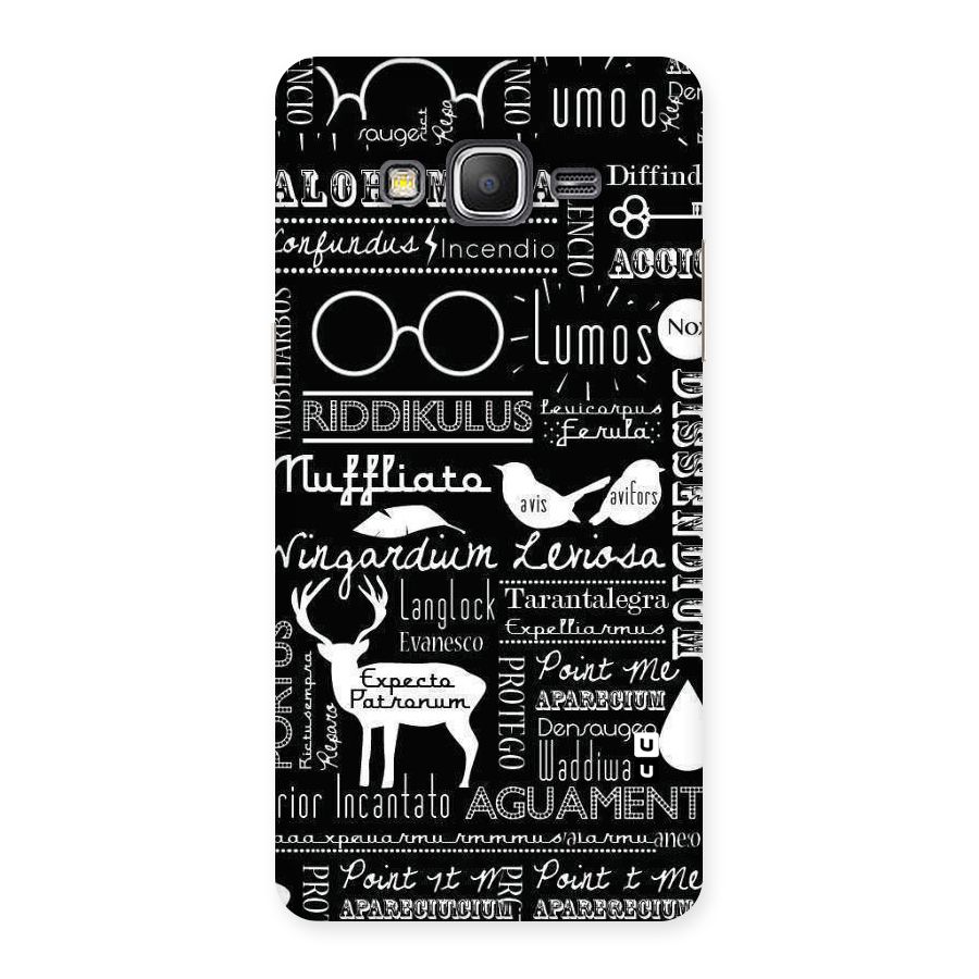 Deer Key Spell Back Case for Galaxy Grand Prime