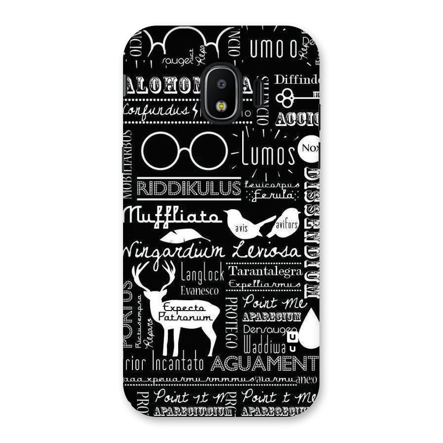 Deer Key Spell Back Case for Galaxy J2 Pro 2018