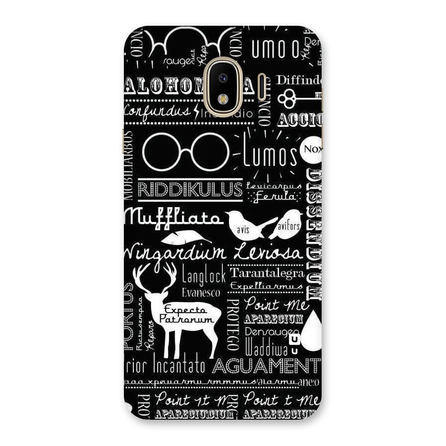 Deer Key Spell Back Case for Galaxy J4