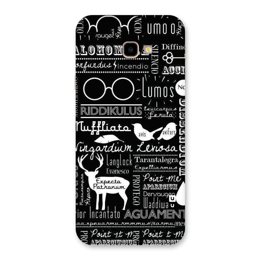 Deer Key Spell Back Case for Galaxy J4 Plus