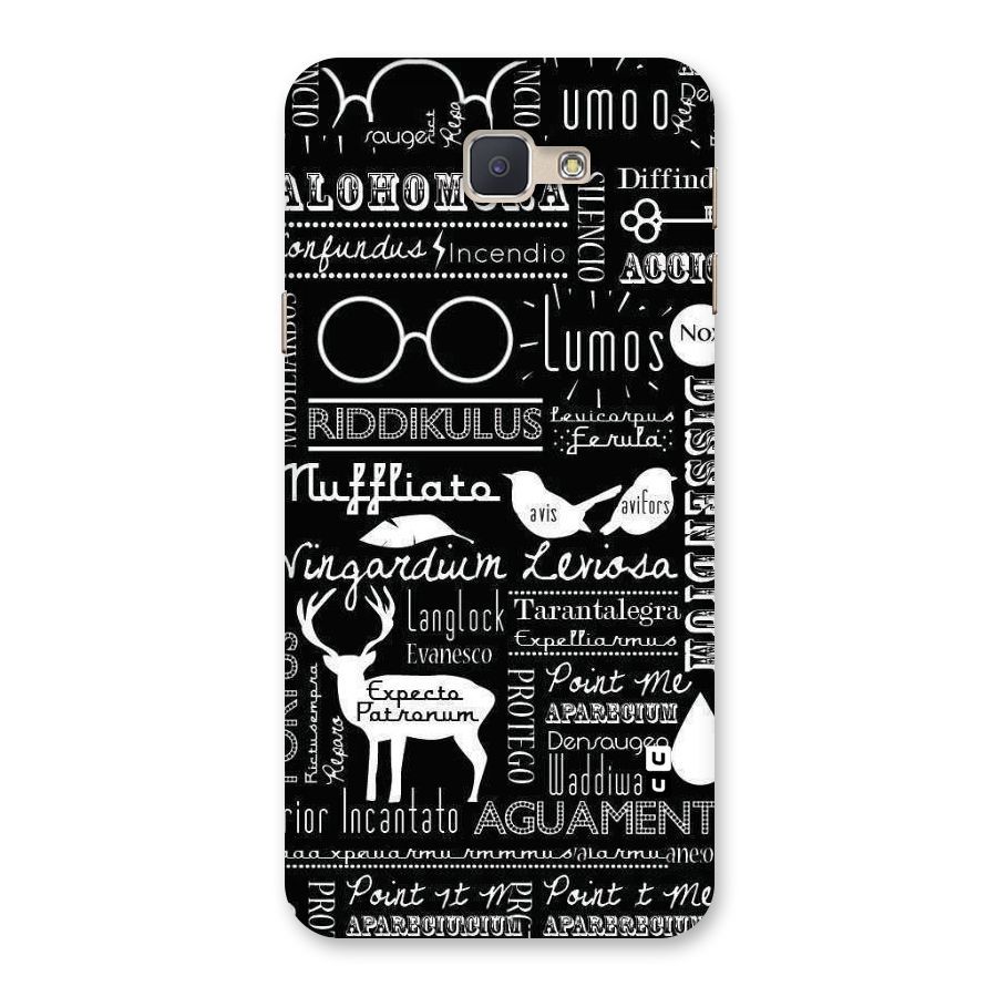 Deer Key Spell Back Case for Galaxy J5 Prime