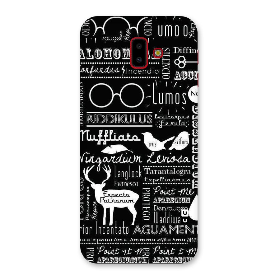 Deer Key Spell Back Case for Galaxy J6 Plus