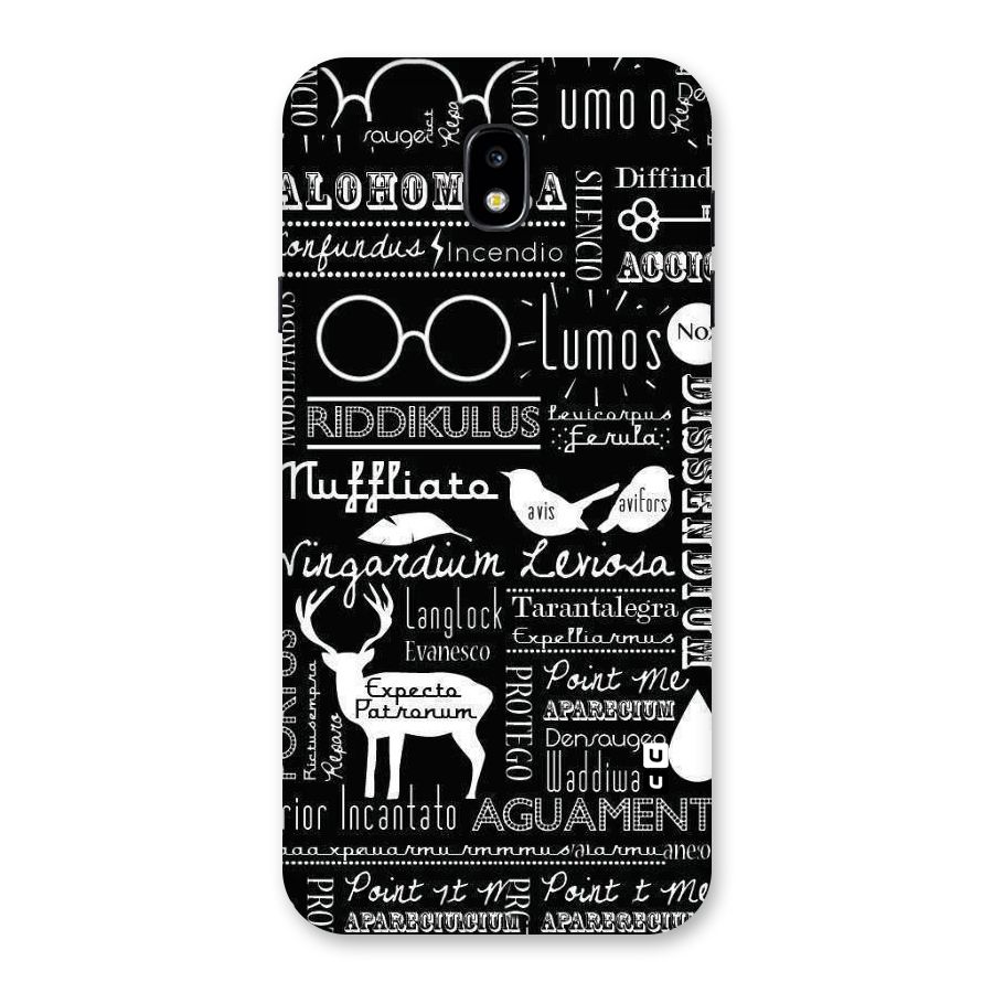 Deer Key Spell Back Case for Galaxy J7 Pro