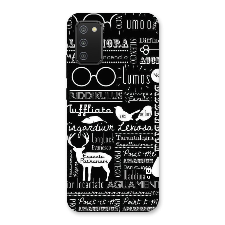Deer Key Spell Back Case for Galaxy M02s
