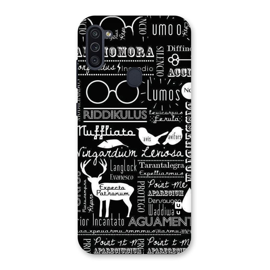Deer Key Spell Back Case for Galaxy M11