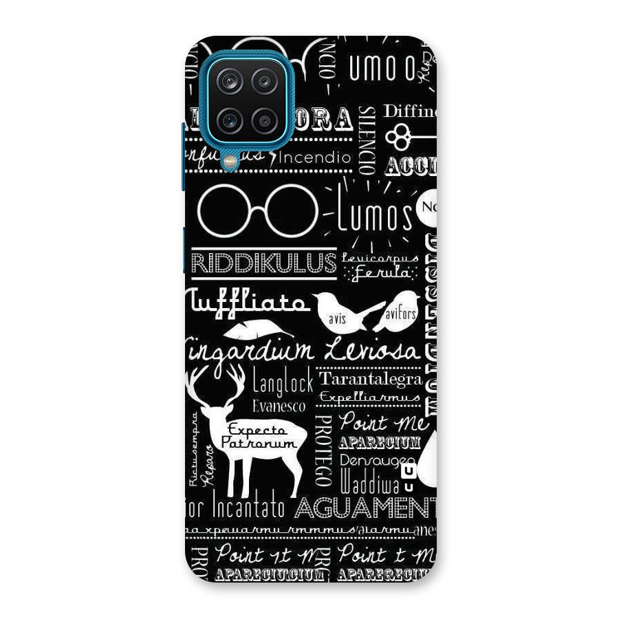 Deer Key Spell Back Case for Galaxy M12