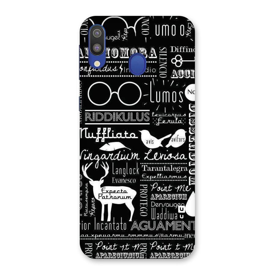Deer Key Spell Back Case for Galaxy M20