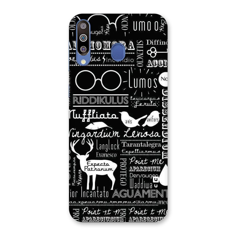 Deer Key Spell Back Case for Galaxy M30