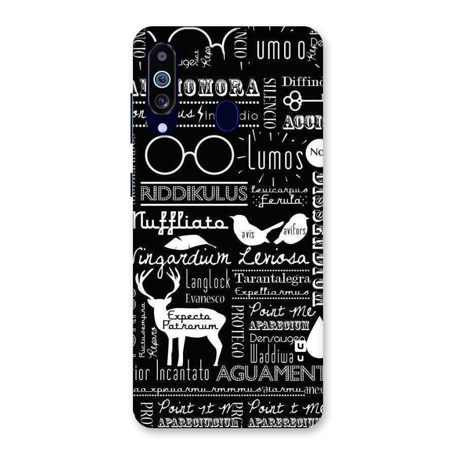Deer Key Spell Back Case for Galaxy M40