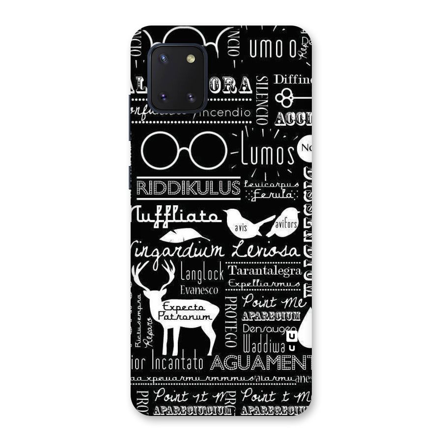 Deer Key Spell Back Case for Galaxy Note 10 Lite