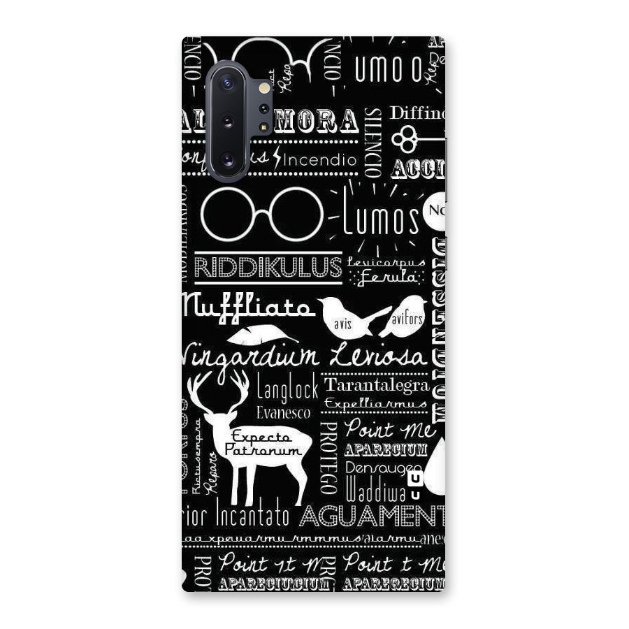 Deer Key Spell Back Case for Galaxy Note 10 Plus