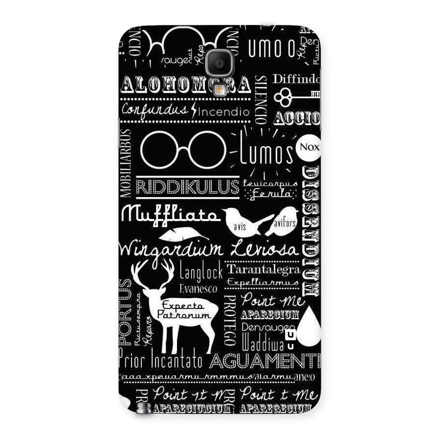 Deer Key Spell Back Case for Galaxy Note 3 Neo