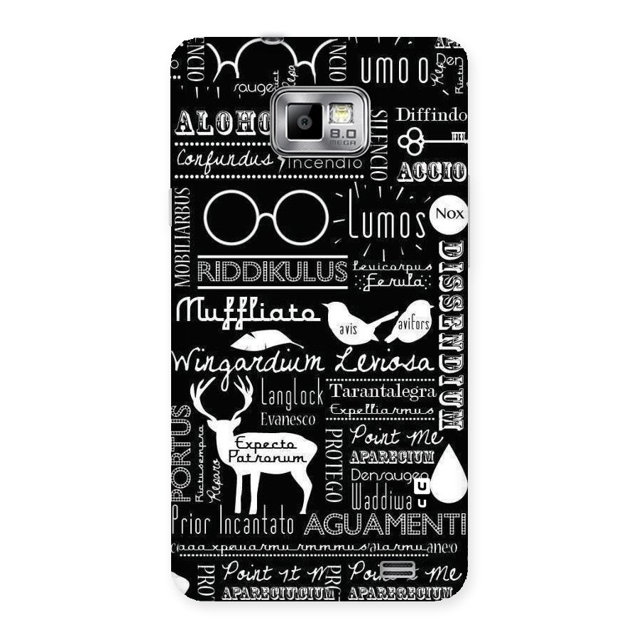 Deer Key Spell Back Case for Galaxy S2