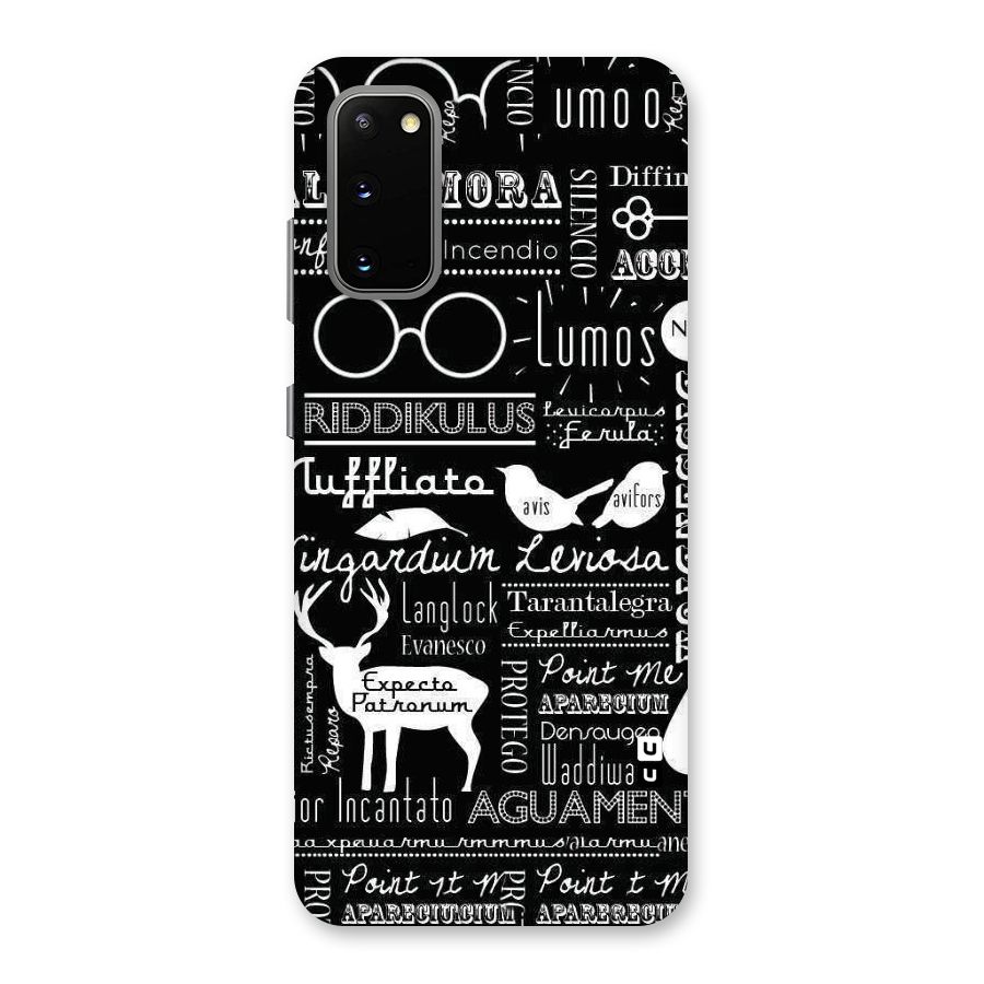 Deer Key Spell Back Case for Galaxy S20
