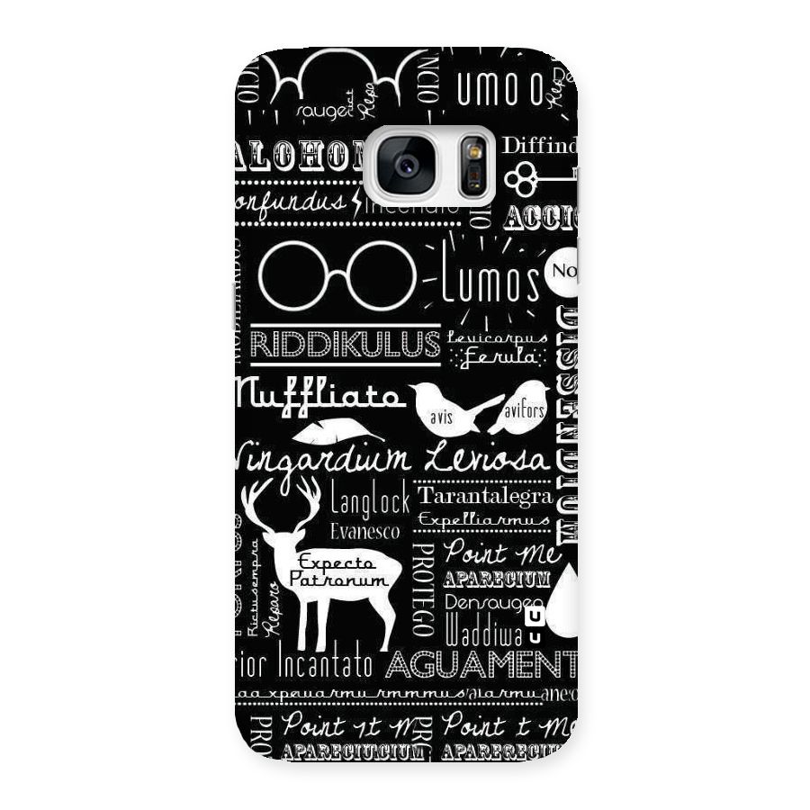 Deer Key Spell Back Case for Galaxy S7 Edge