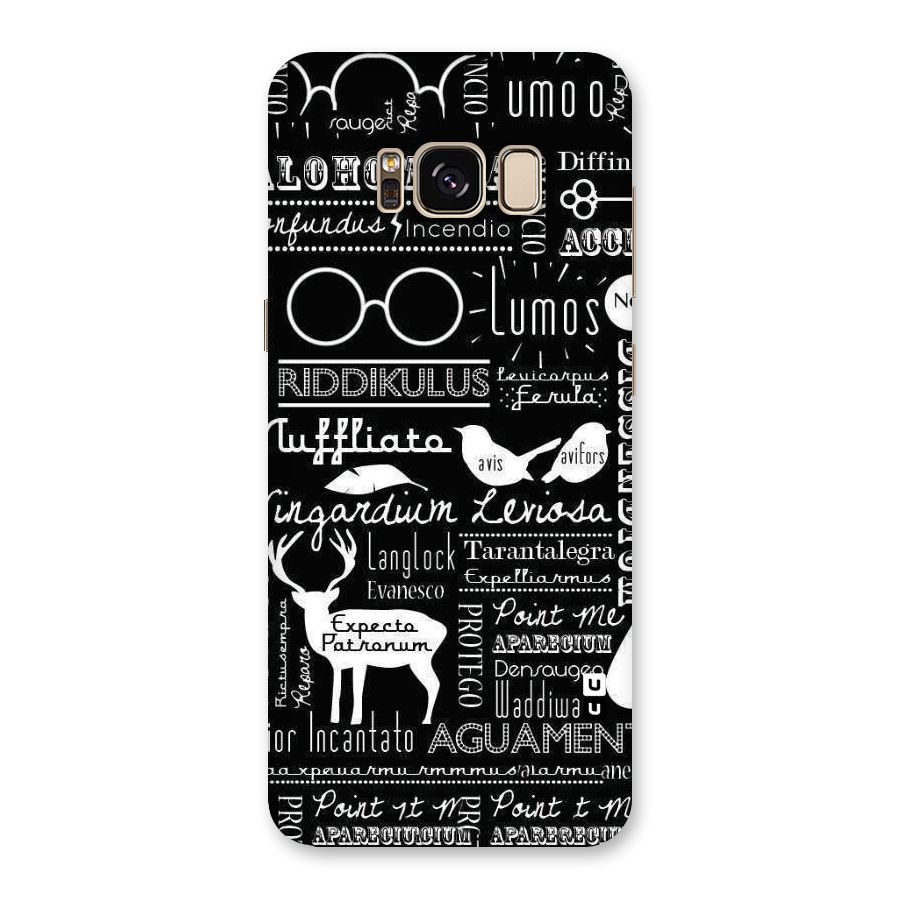 Deer Key Spell Back Case for Galaxy S8