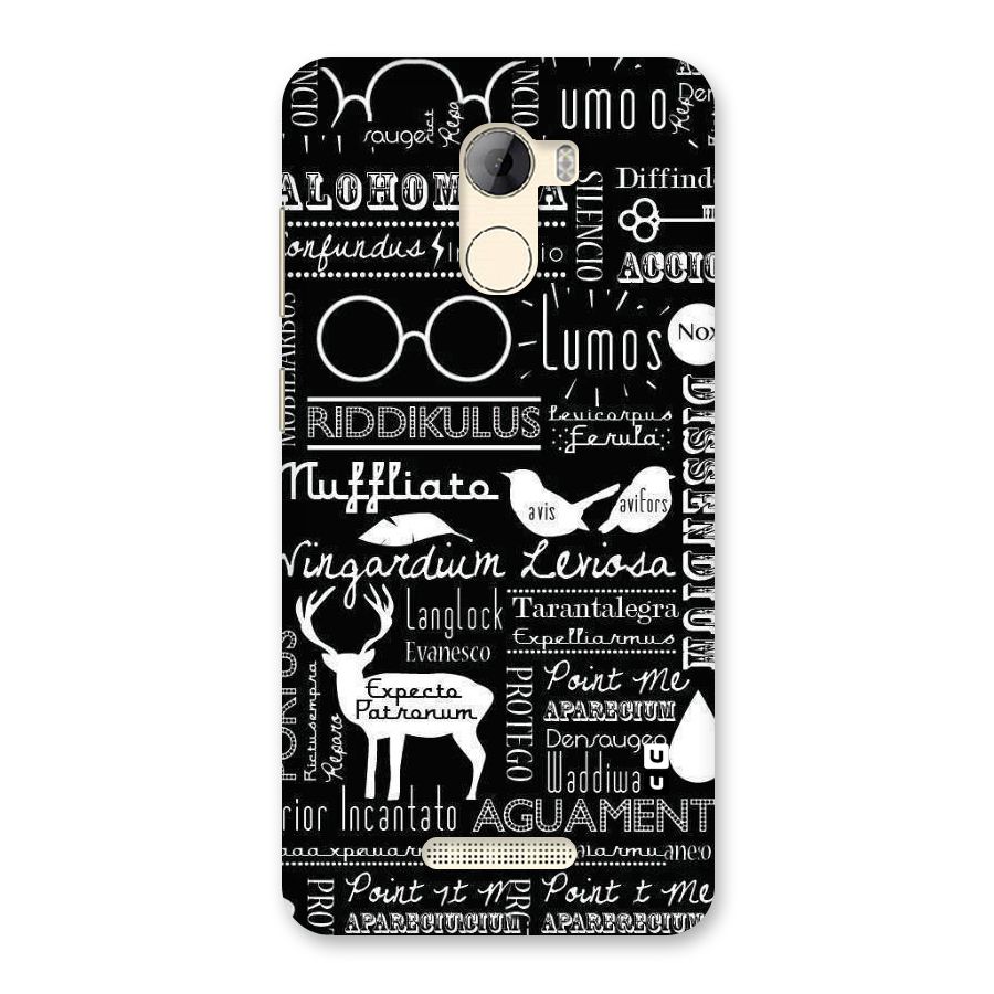 Deer Key Spell Back Case for Gionee A1 LIte
