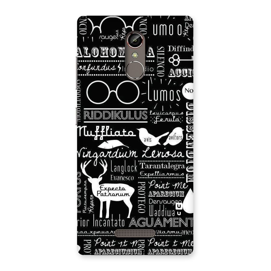 Deer Key Spell Back Case for Gionee S6s