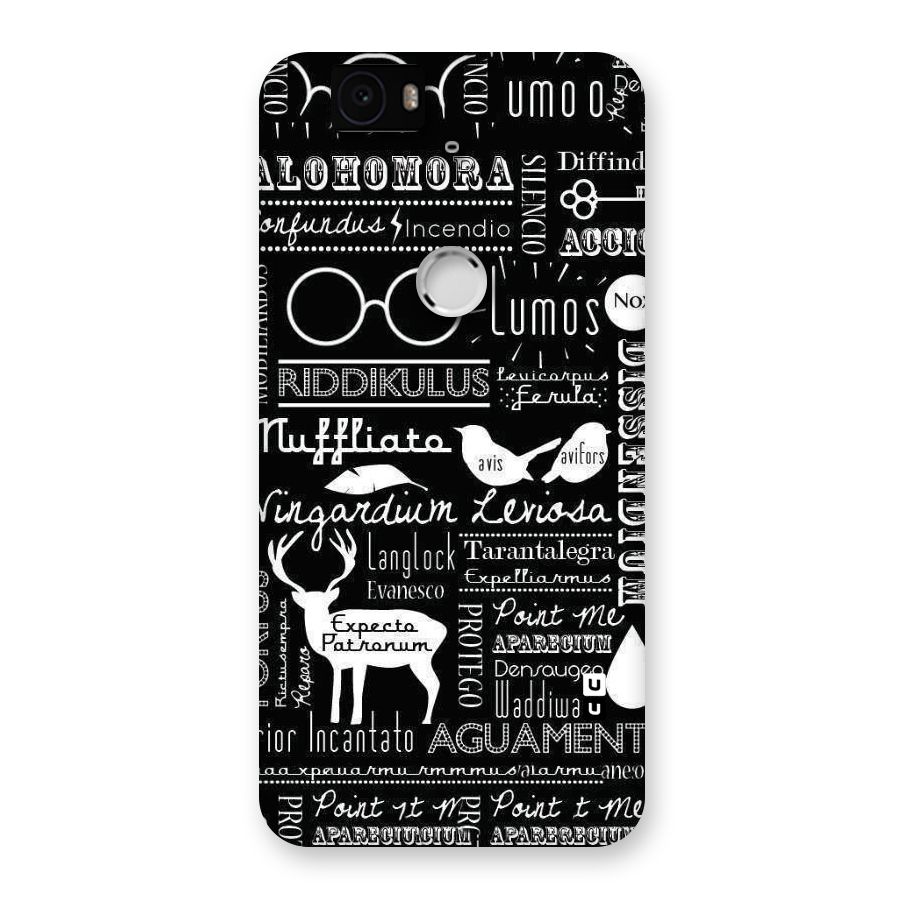 Deer Key Spell Back Case for Google Nexus-6P