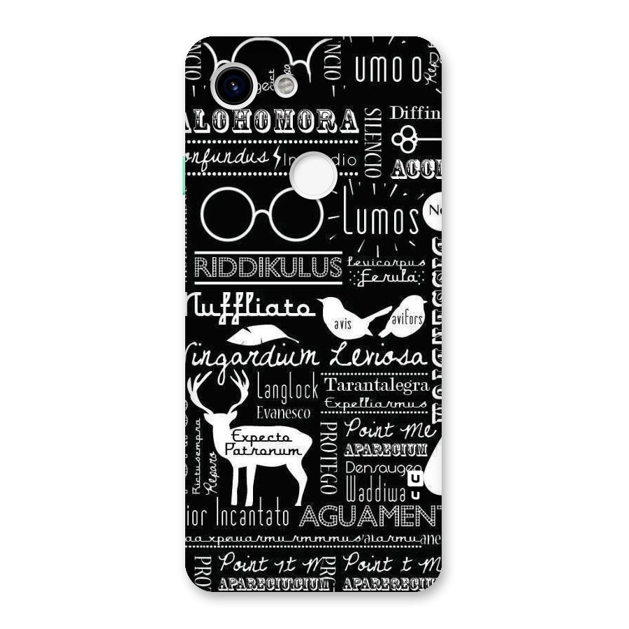 Deer Key Spell Back Case for Google Pixel 3
