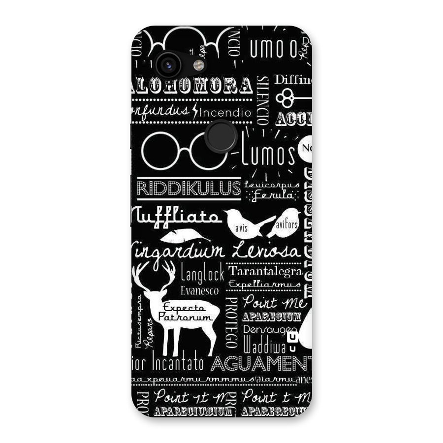 Deer Key Spell Back Case for Google Pixel 3a