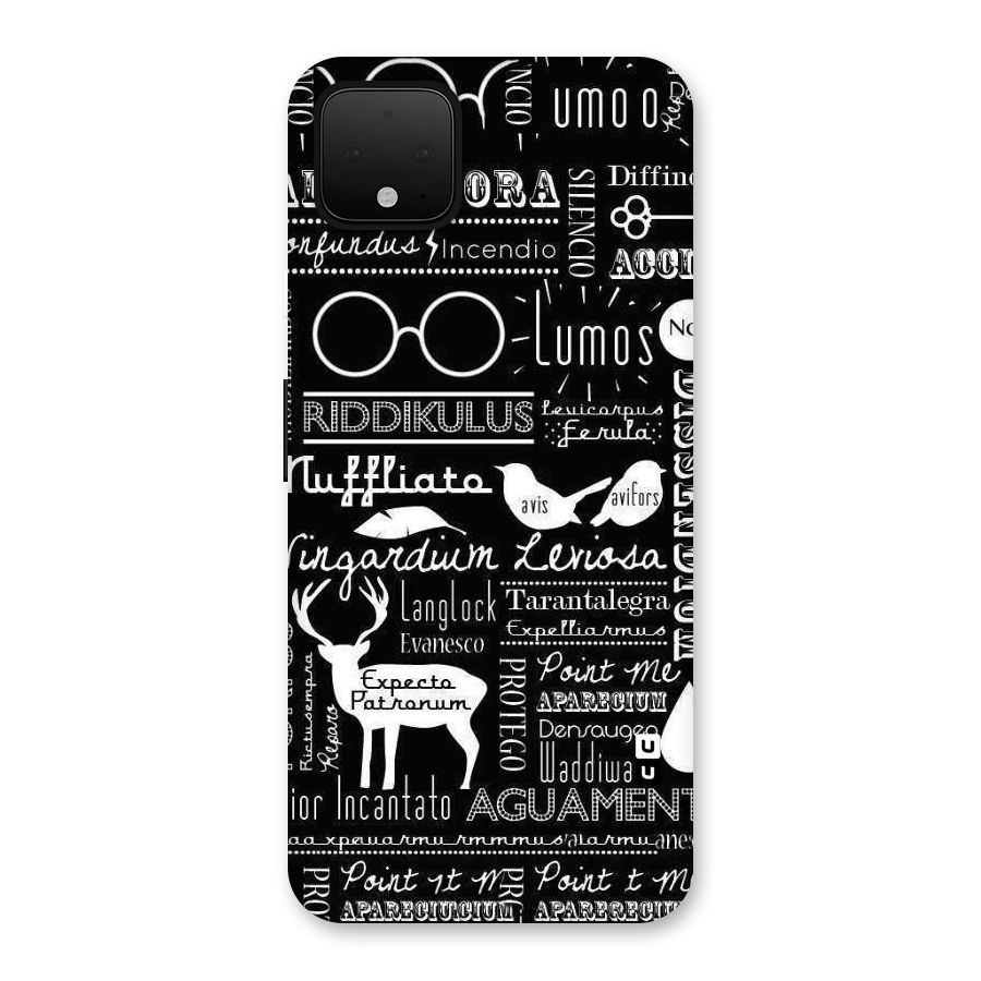 Deer Key Spell Back Case for Google Pixel 4 XL