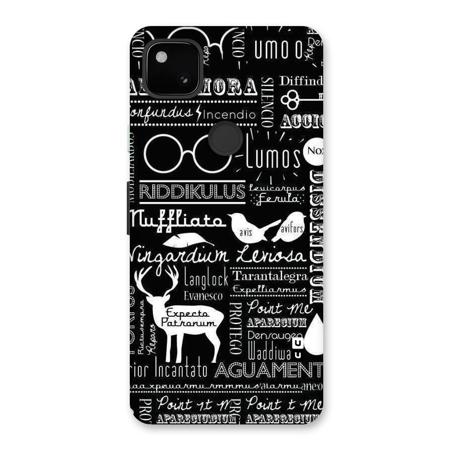 Deer Key Spell Back Case for Google Pixel 4a