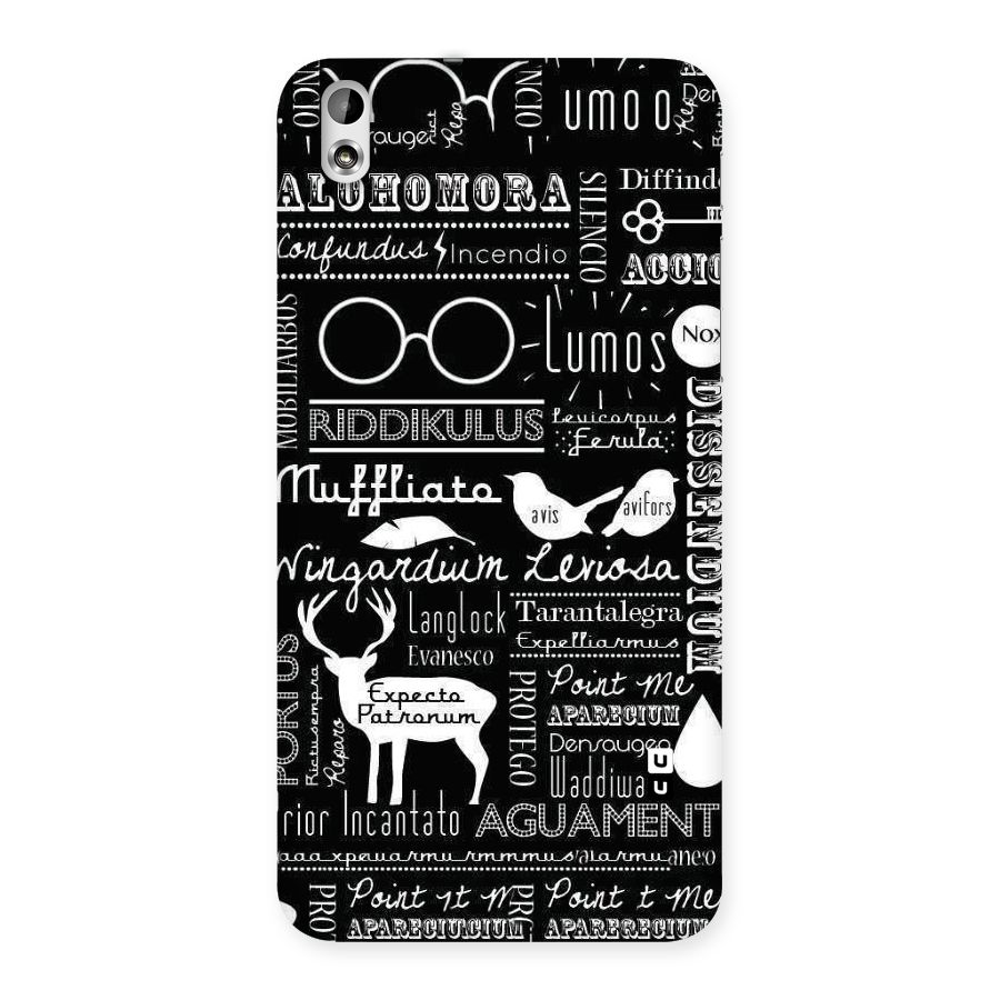 Deer Key Spell Back Case for HTC Desire 816g
