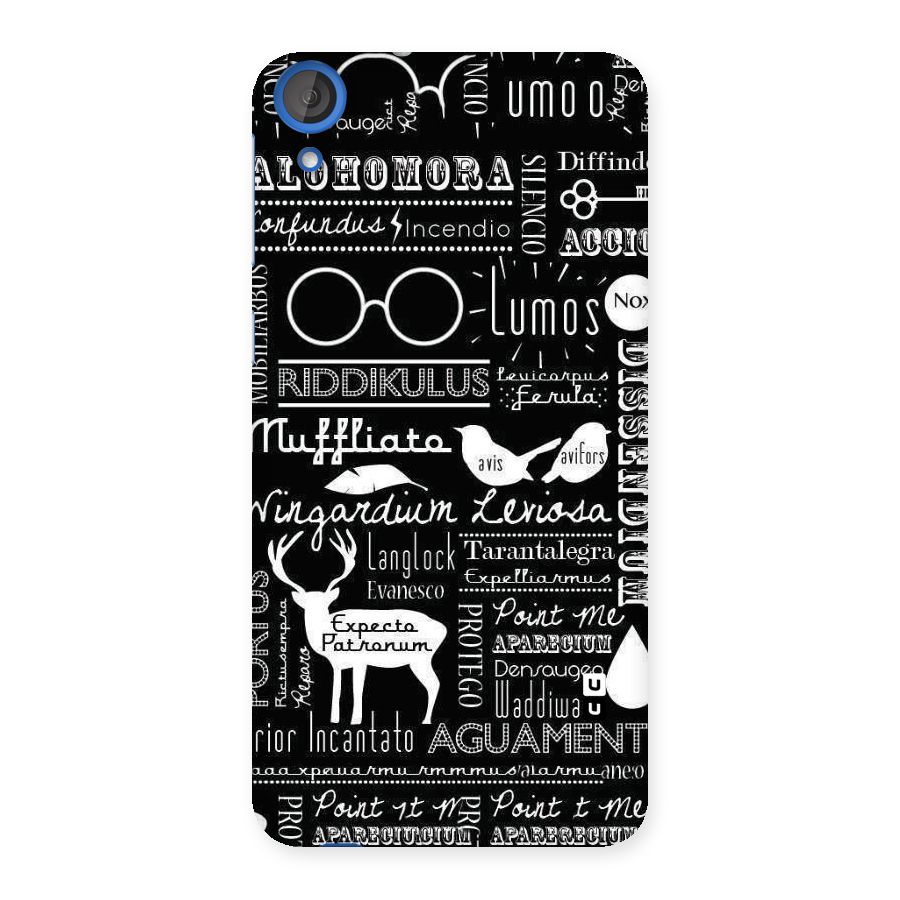 Deer Key Spell Back Case for HTC Desire 820
