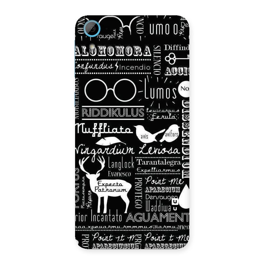 Deer Key Spell Back Case for HTC Desire 826