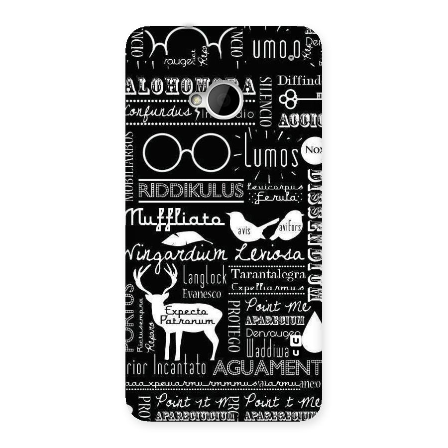 Deer Key Spell Back Case for HTC One M7