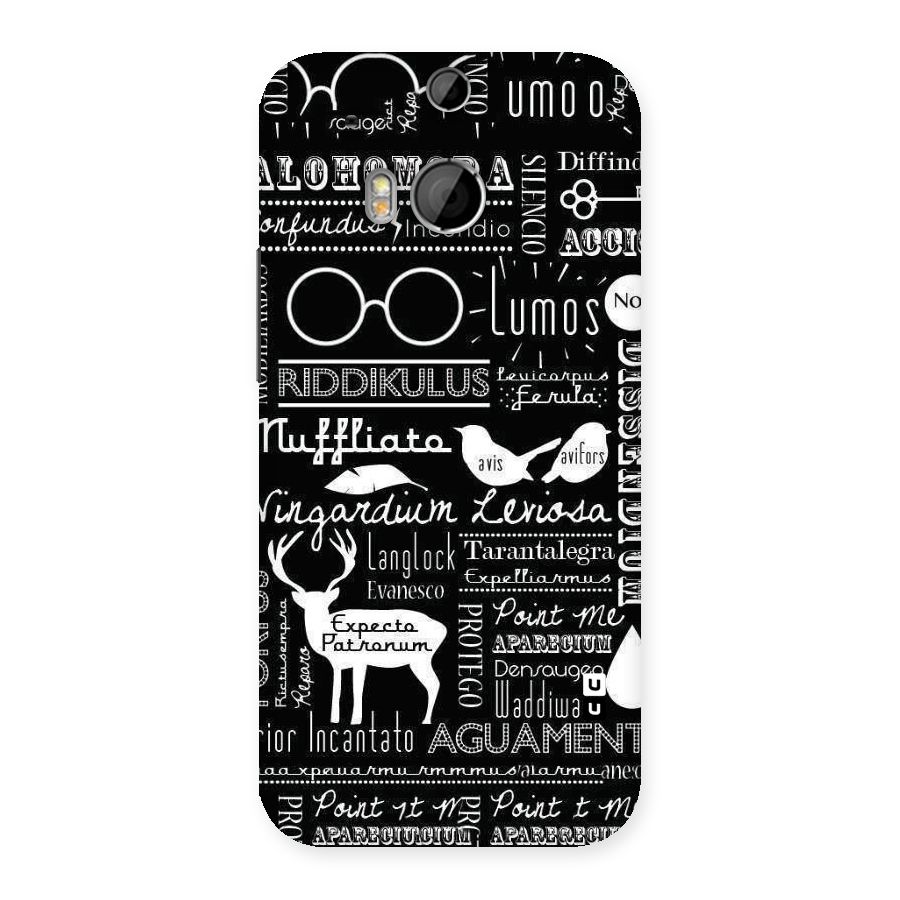 Deer Key Spell Back Case for HTC One M8