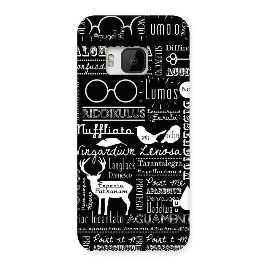 Deer Key Spell Back Case for HTC One M9