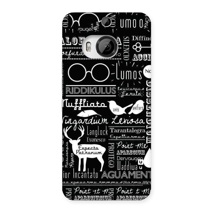 Deer Key Spell Back Case for HTC One M9 Plus