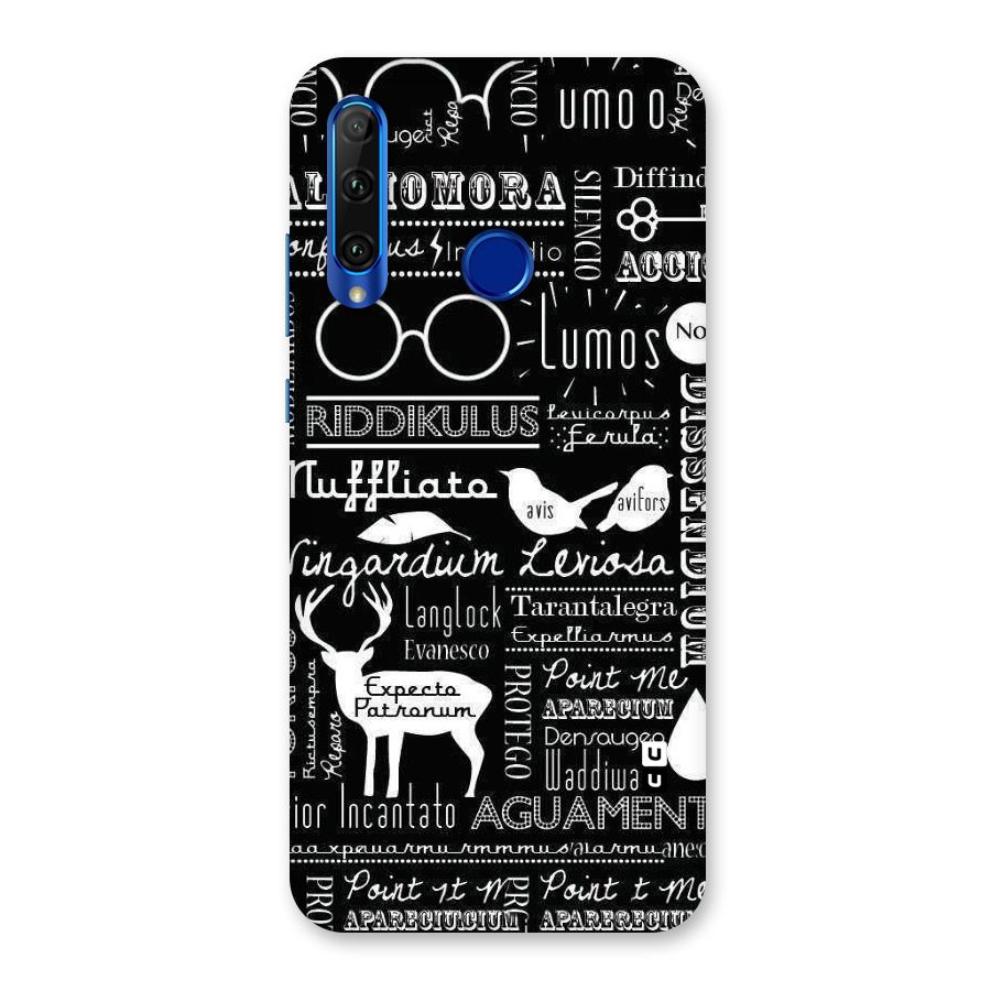 Deer Key Spell Back Case for Honor 20i
