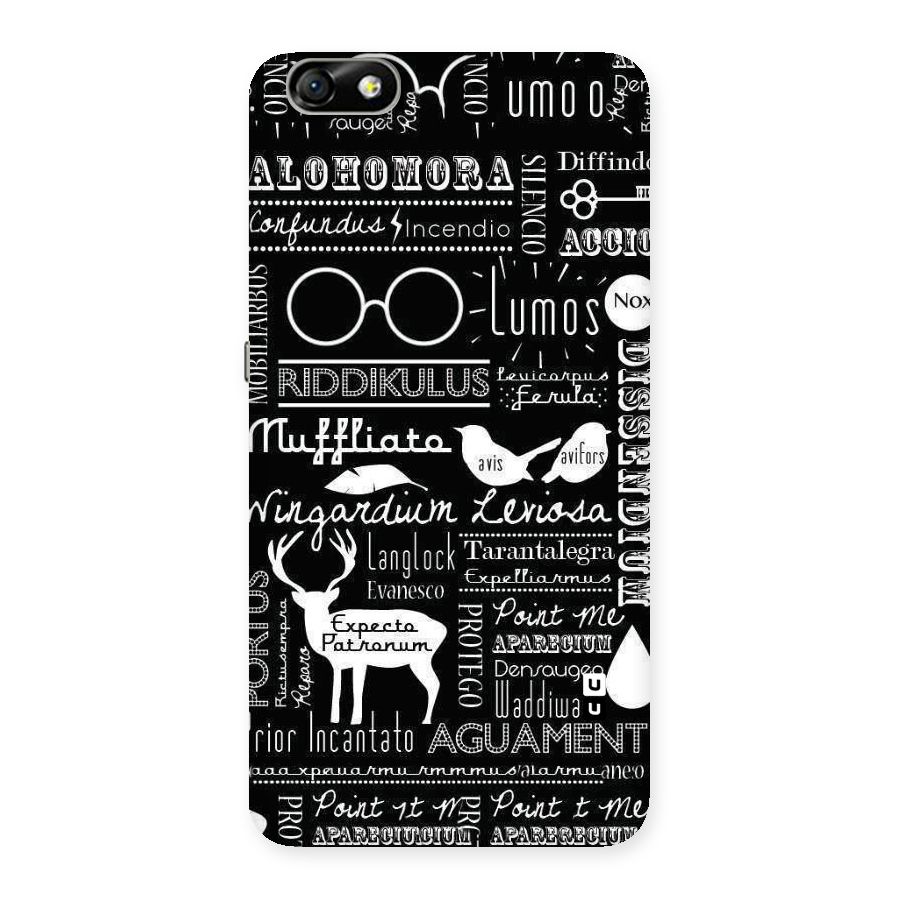 Deer Key Spell Back Case for Honor 4X