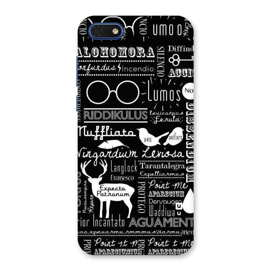 Deer Key Spell Back Case for Honor 7s