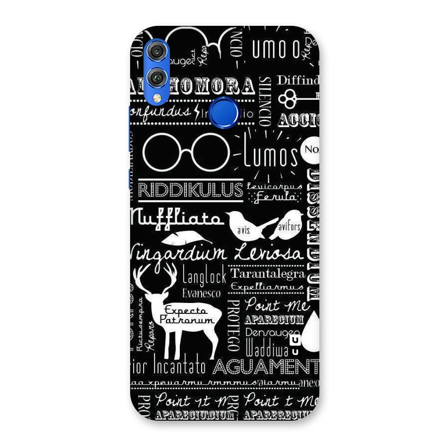 Deer Key Spell Back Case for Honor 8X