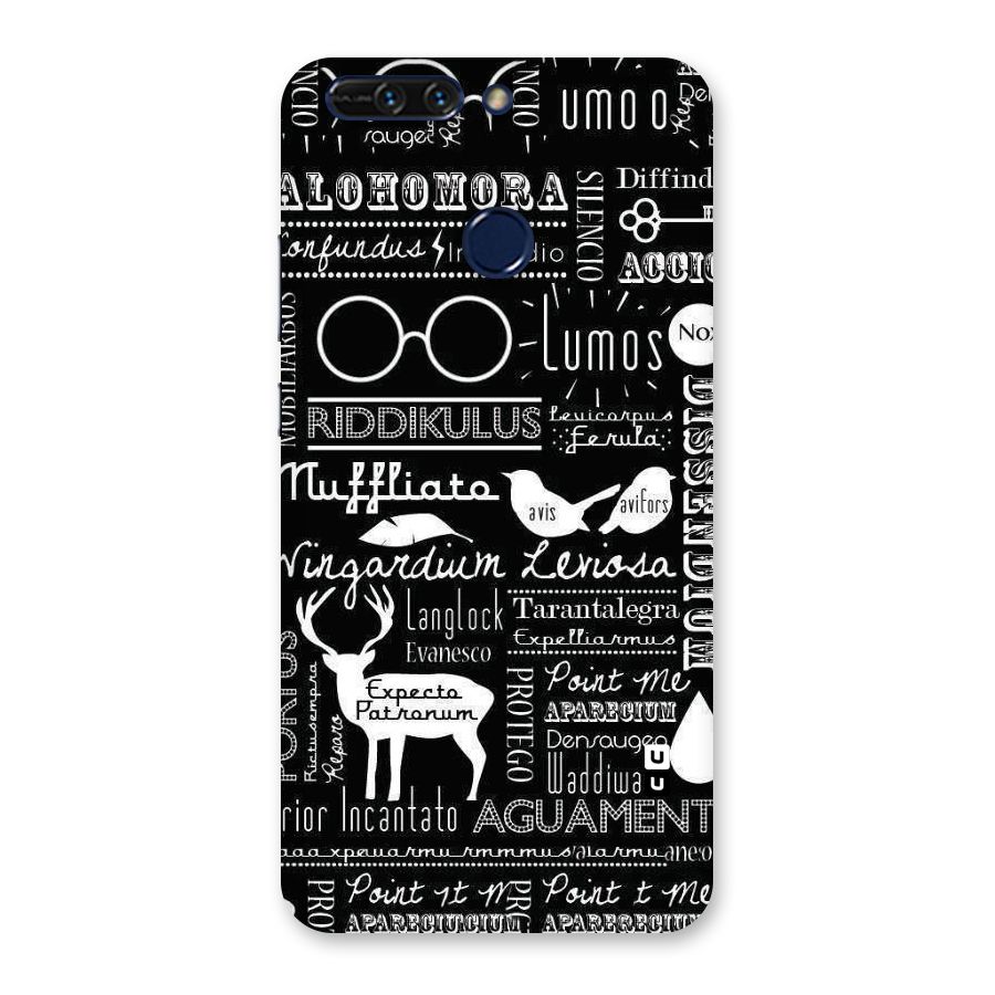 Deer Key Spell Back Case for Honor 8 Pro